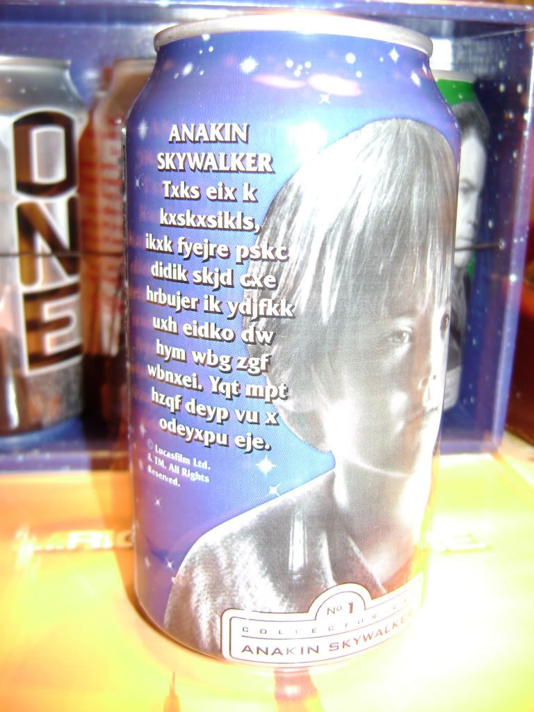 phantom menace pepsi cans