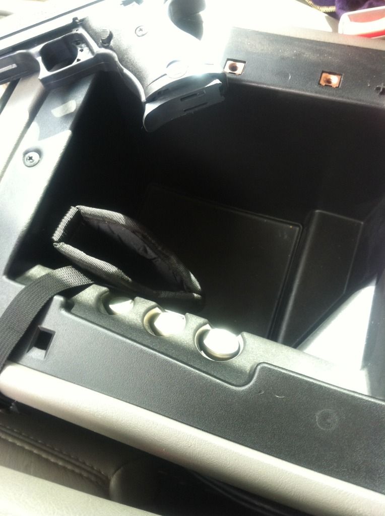 • 9MM Holster mount inside center console w/ pics!!! Interior