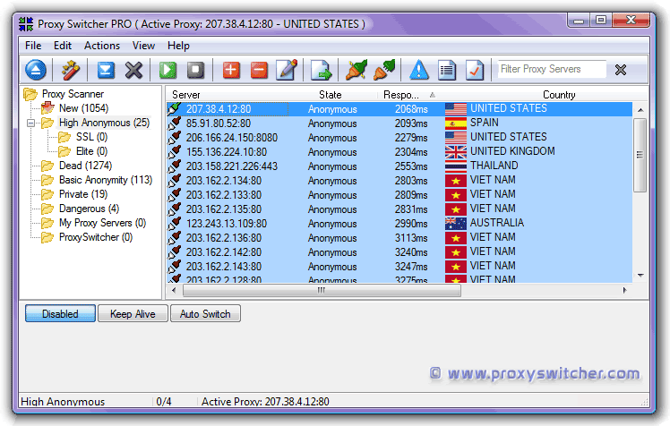 Proxy Switcher