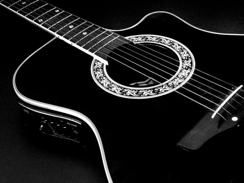 Acoustic Guitars Black