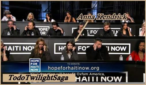 Anna Kendrick HOPE FOR HAITI