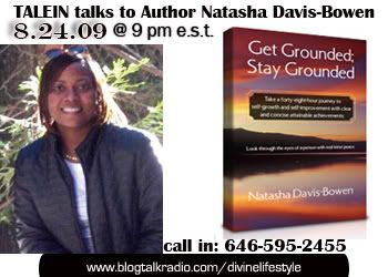 natasha davis-bowen,author,divine lifestyle,talein,self-help