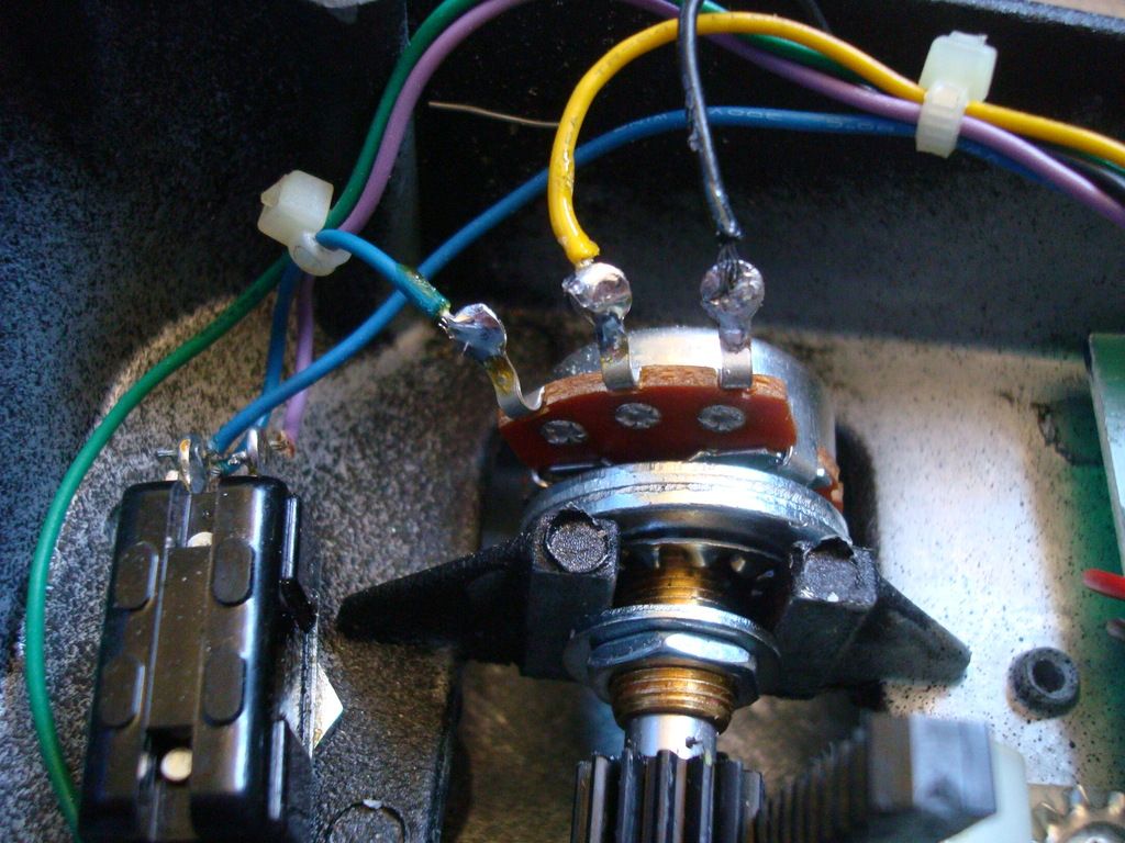 New Pot and Inductor Installed SG Guitars