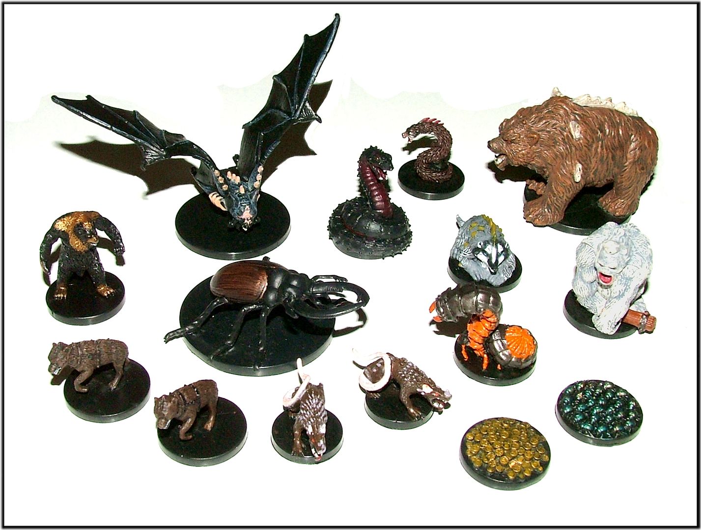 d&d animal miniatures