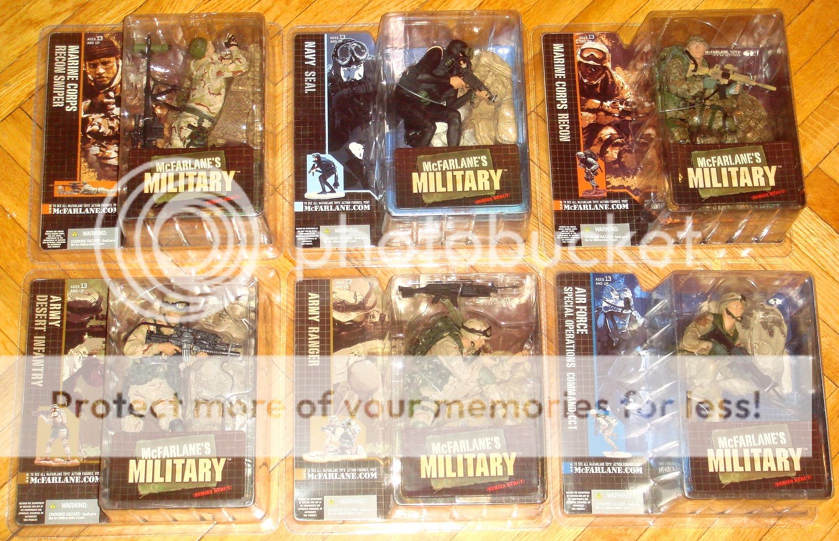   MILITARY COLLECTION SERIES 50 MIB SNIPER ARMY SPECIAL FORCES AIR FORCE