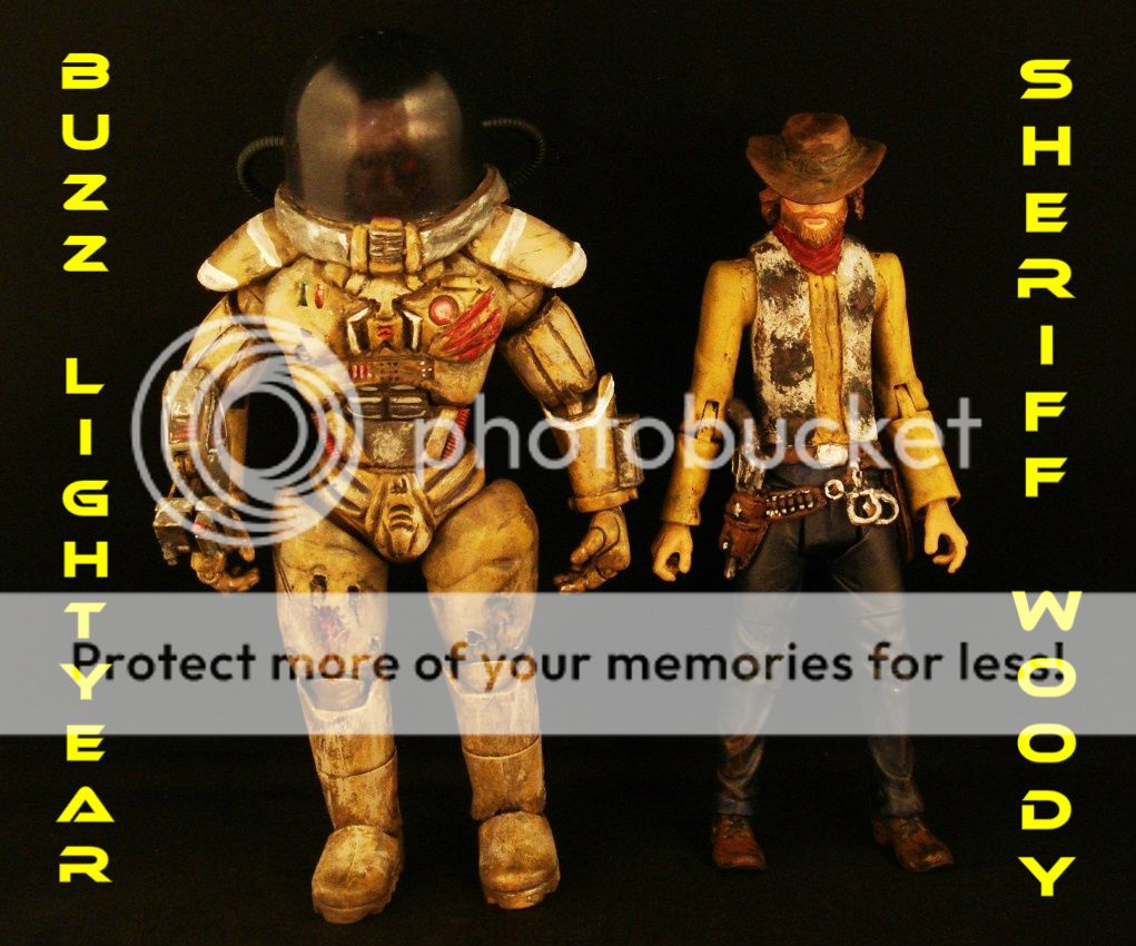 CUSTOM MARVEL LEGENDS DC SHERIFF WOODY & BUZZ LIGHTYEAR  