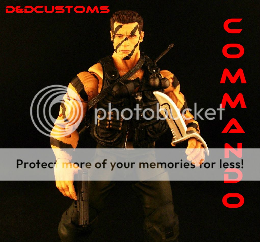 CUSTOM MARVEL LEGENDS MILITARY GI JOE MATRIX COMMANDO  