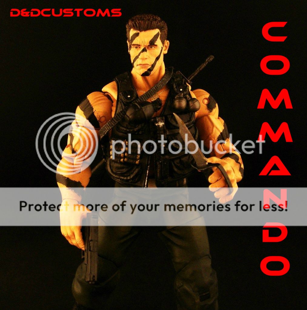 CUSTOM MARVEL LEGENDS MILITARY GI JOE MATRIX COMMANDO  