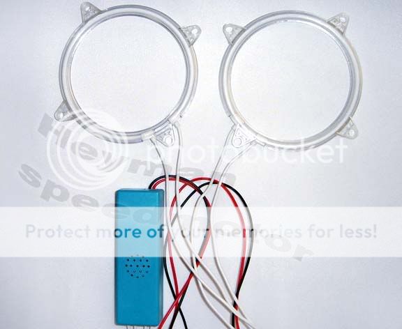 2x 80mm White Angel Eyes Ring Halo Car light Lamp 416#  