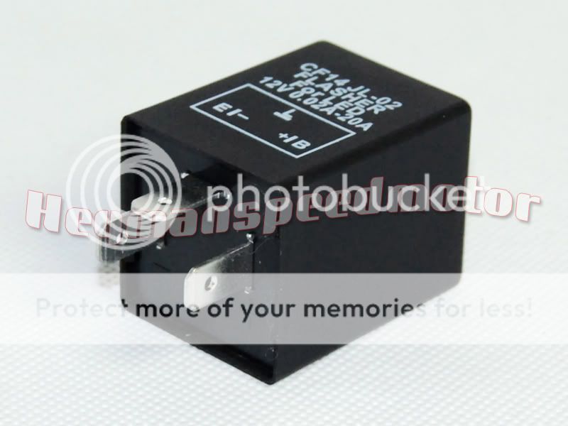 pins Electronic LED 12V Relay Fix Flasher Blinker  